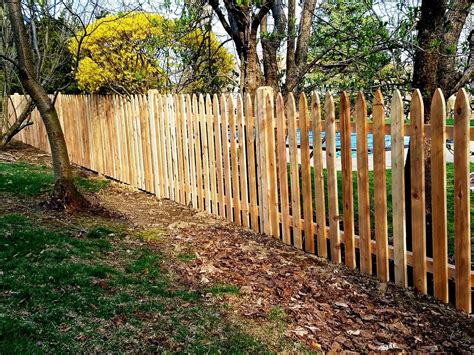 Cedar Picket Fence Designs