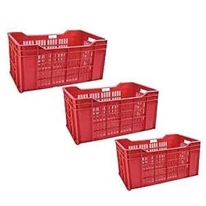 Swift International Storage Plastic Crate/Heavy Duty Multipurpose ...