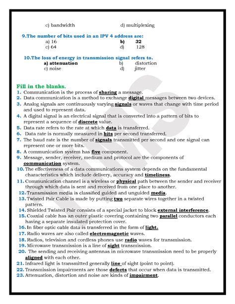 Class 9 Computer MCQ Test 的图像结果