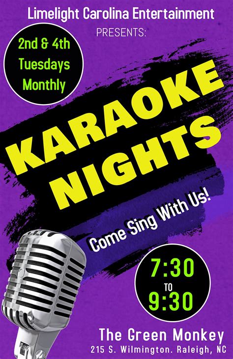 Karaoke Raleigh Nc