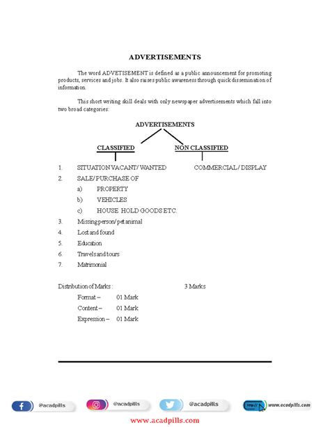 4. Advertisements - Description is the pattern of narrative development ...