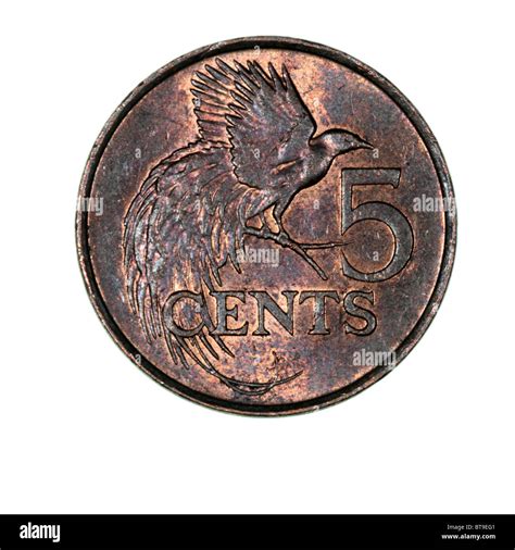 5 cent coin Trinidad and Tobago Stock Photo - Alamy