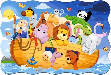 noah's ark preschool - online puzzle