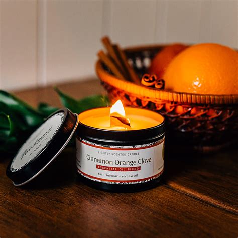 Cinnamon Orange Clove Essential Oil Candles | Fontana Candle Co.