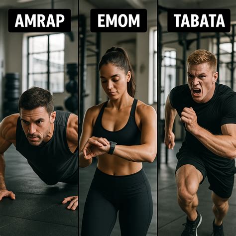 AMRAP vs. EMOM vs. Tabata: Different HIIT Formats Compared | Peak Interval
