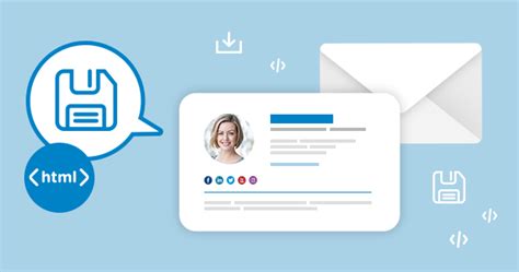 HTML Email Signature 的图像结果