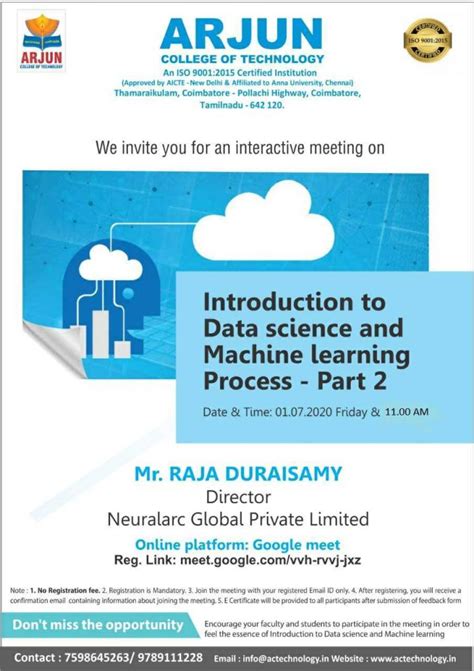 Image result for Introduction to Data Science and Machine Learning