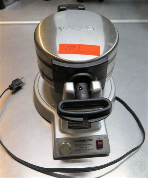Waring Pro Professional Restaurant Style Double Waffle Maker