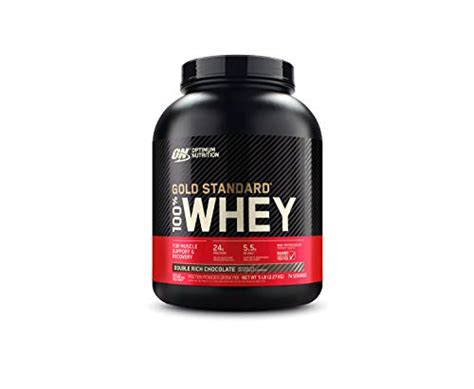 Optimum Nutrition Gold Standard 100 Whey Protein Powder Double Rich ...