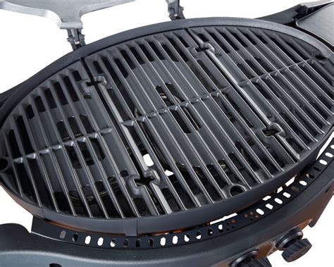 Ziggy Classic Triple Grill LPG BBQ on Cart (Gunmetal Grey)