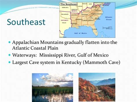 Landforms of the Southeast: Explore Unique Landscapes