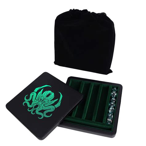 Buy Guarida Dice - 7" Rolling Dice Tray with Strong Magnetic Lid and ...