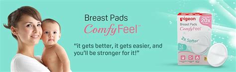 Buy Pigeon Disposable Breast Pads,Comfy Feel,2X Softer,Gentle on Skin ...