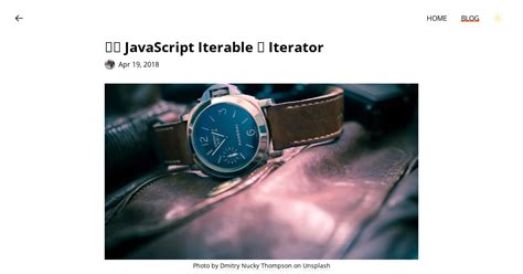 JavaScript Symbol Iterator 的图像结果