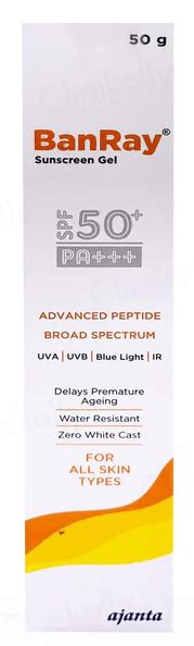 Banray Advanced Sunscreen Gel SPF 50+ – iMediCart E Pharmacy