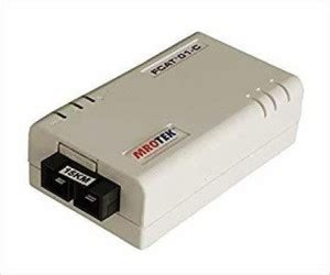MRO-TEK Media Converter Dual Fiber 10/100 (with External AC Adaptor ...