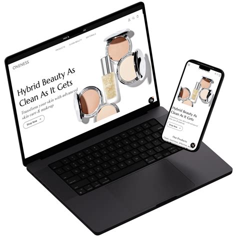 Oneness Cosmetics : Shopify Beauty Store Design Case Study