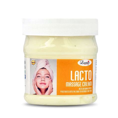 Luster Lacto Massage Cream - 500ml – Luster Cosmetics