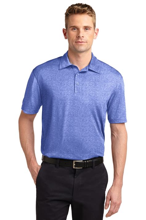 Sport-Tek Men's Lightweight Golf Short Sleeve Polyester Polo Shirt ...