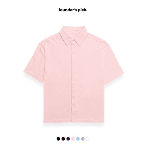 RELAXED COTTON SHIRT [7 Solid Colours] [240 GSM] – The Minimal Closet