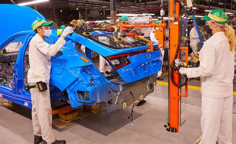 2022 Honda Civic Hatchback Begins Production At Indiana Auto Plant ...