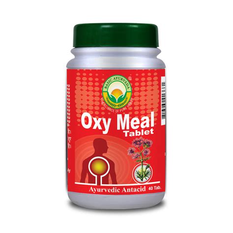 Basic Ayurveda Oxy Meal Tablet (40 Tablet) | Helpful for All type of s