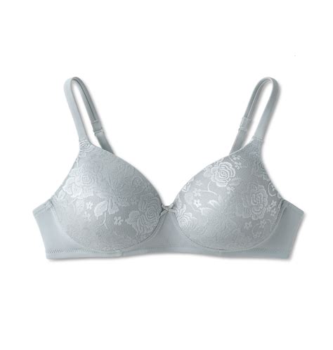 Solace Bra - Lightly Padded & Lace-Trim Comfort | Blossom