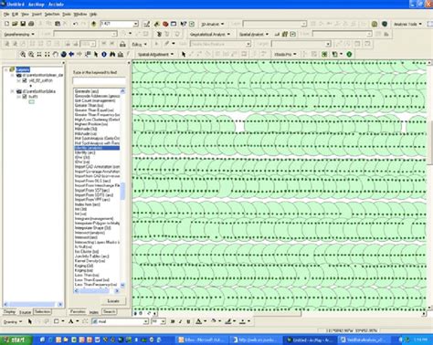 ArcMap Intersect 的图像结果