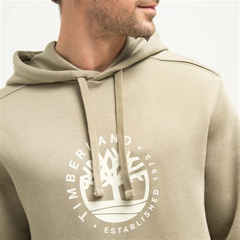 TIMBERLAND BLUZA Z KAPTUREM REFIBRA LOGO HOODED SWEATSHIRT TB0A65UNDH51 ...