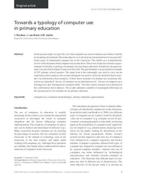 Use of Computer in Education System PDF 的图像结果
