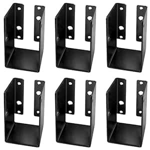 6 Pcs Concealed-Flange Light Joist Hanger, (Inner Width - 50mm Actual ...