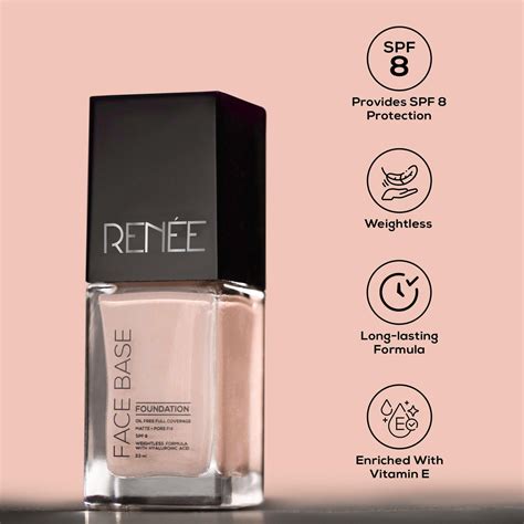 RENEE Face Base Liquid Foundation, 23 ml – Renee Cosmetics