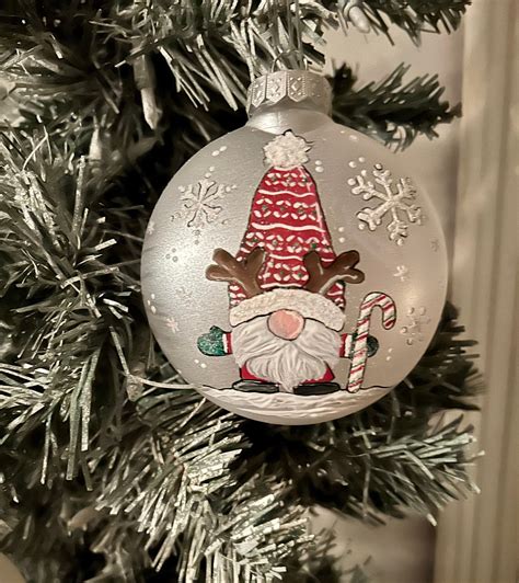 Hand painted Christmas ornament
