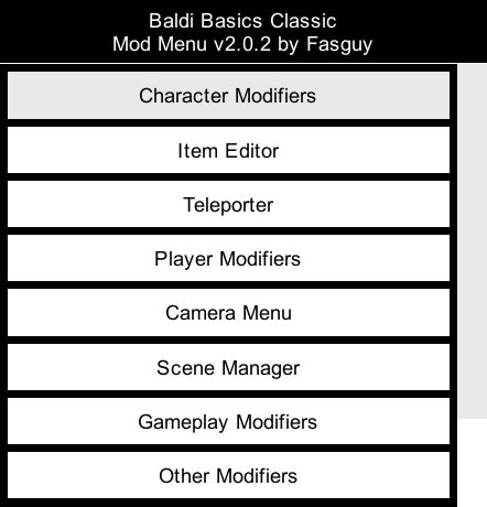 Baldi Challenge Demo Mod Menu 的图像结果