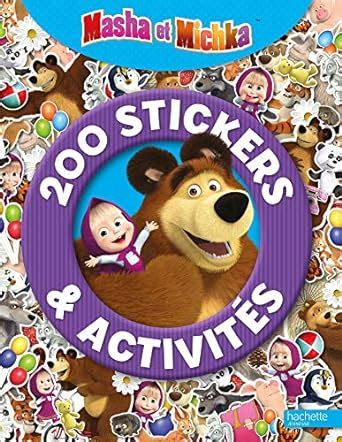 Amazon.in: Buy Masha et michka - 200 stickers et activites Book Online ...