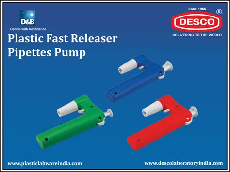 Plastic Labware Pipette Pump - Manufacturers, Vendors & Exporters India
