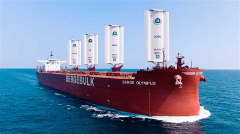 Berge Bulk Launches 'World's Most Powerful Sailing Cargo Ship'