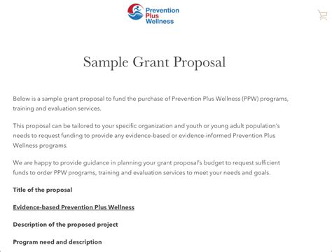 Image result for Grant Writing Samples