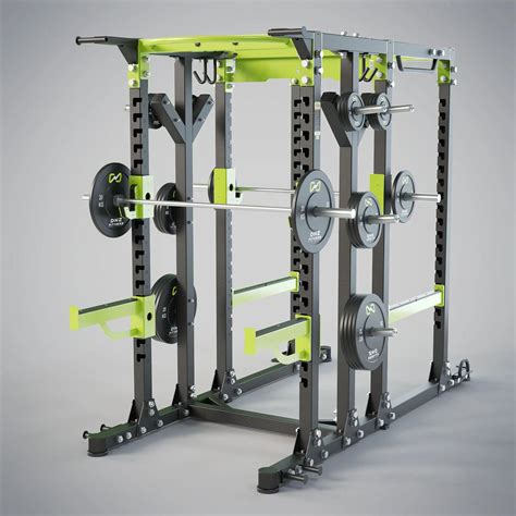 Gamma Fitness Commercial Half Power Rack Combo CPR-30 For Commercial G