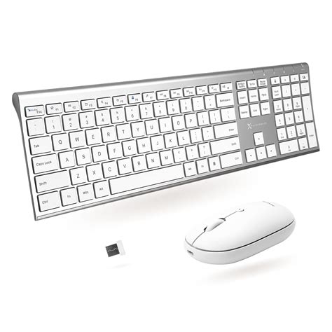 Buy Wireless Keyboard and Mouse Combo, X9 Performance Rechargeable ...