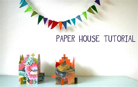 How to Make Paper House File Folder 的图像结果