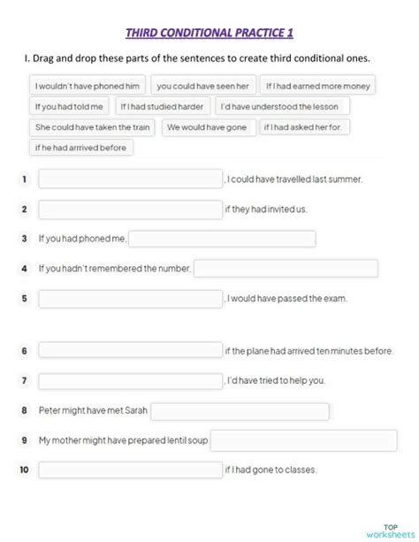 Image result for Third Conditional Practice