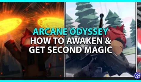 Cómo despertar y obtener segunda magia en Arcane Odyssey Roblox ...