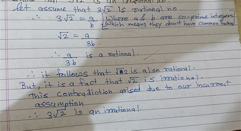 show that 3 root 2 is irrational number - Brainly.in