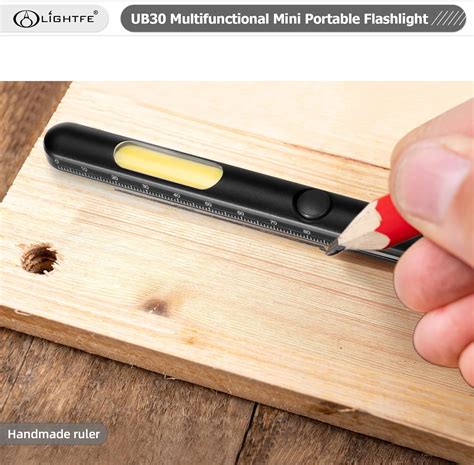 LIGHTFE Flashlight Pen Light UB30 4-in-1 India | Ubuy