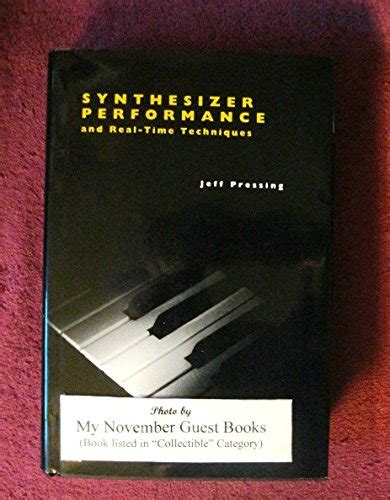 Buy Synthesizer Performance and Real-Time Techniques (Computer Music ...