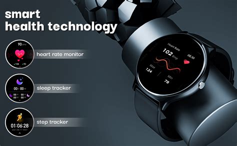 Vibez by Lifelong Fusion Smart Watch for Men & Women, 1.39 HD Display ...