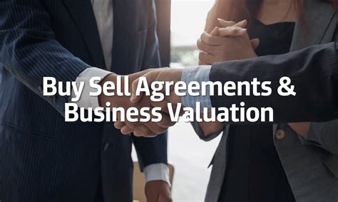 Business Valuation/Buy Sell Agreements * SCCA