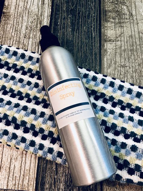 Disinfectant Spray Homemade
