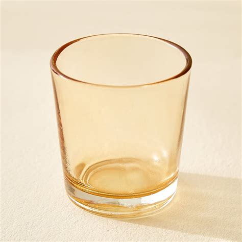 Buy Salsa Rylee Lotus Set of 10 Glass Votive with Metal T-Light Holder ...